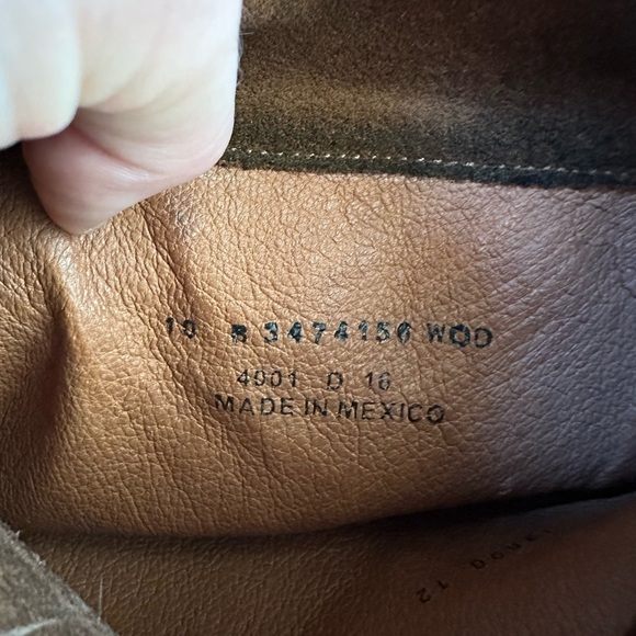 Frye Brown Suede Over the Knee Boots Woman's Size 10 - Picture 8 of 13